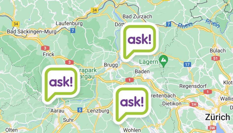 ask! Standorte