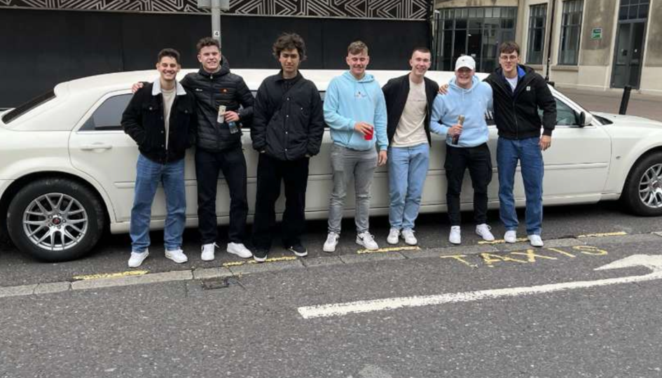 Taking a limousine to Brighton