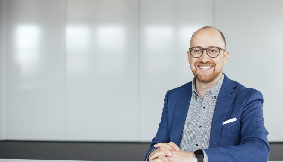 Simon Freiburghaus, Lehrer und Entwickler von massgeschneiderten Bildungsprogrammen bei den SBB