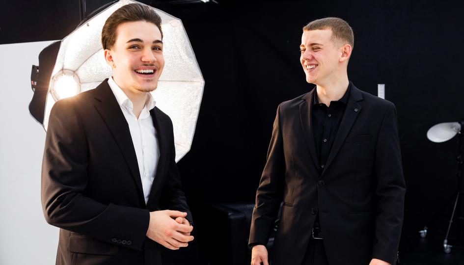 Joël und Nicolas haben sich selbständig gemacht