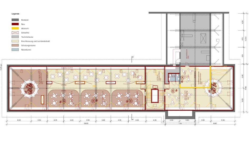 Machbarkeitsstudie Dachstock Ost