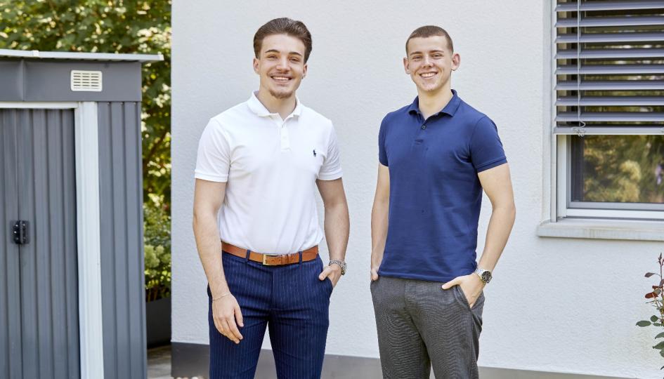 Haben sich selbständig gemacht: Joël und Nicolas