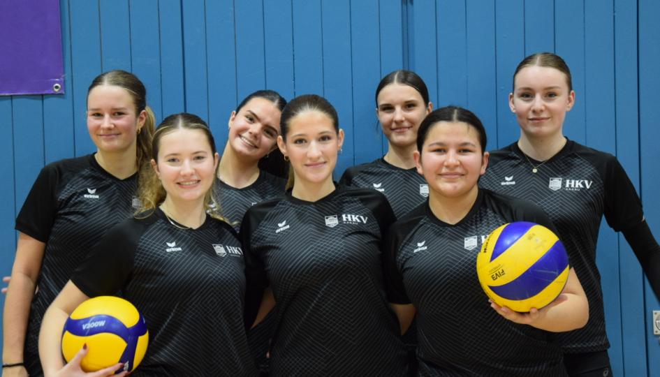 Das Volleyball-Team erreicht Rang 5.